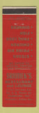 Matchbook Cover - Sramek's Restaurant Lounge Hammond IN