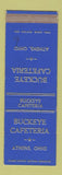 Matchbook Cover - Buckeye Cafeteria Athens OH SAMPLE WEAR
