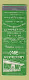Matchbook Cover - Jade Restaurant Kingman AZ Route 66 WEAR