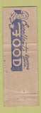 Matchbook Cover - The Diamond Door Massena NY