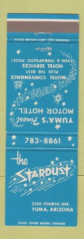 Matchbook Cover - The Stardust Yuma AZ Motor Hotel