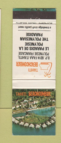 Matchbook Cover - Tahiti Beachcomber Hotel