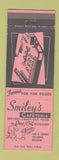 Matchbook Cover - Smiley's Cafeteria Columbia MO