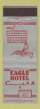 Matchbook Cover - Eagle Hotel Concord NH