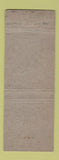 Matchbook Cover - Eagle Hotel Concord NH