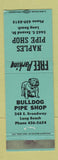 Matchbook Cover - Naples Pipe Shop Bulldog Long Beach CA WEAR