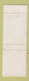 Matchbook Cover - Strong's Cafeteria Springfield IL