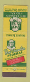 Matchbook Cover - Ben Franklin Federal Savings Loan Minneapolis St Paul MN