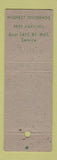 Matchbook Cover - Ben Franklin Federal Savings Loan Minneapolis St Paul MN