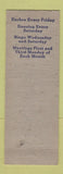 Matchbook Cover - American Turners Davenport IA