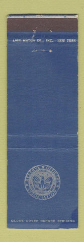 Matchbook Cover - Reserve Officers Association WEAR