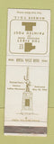 Matchbook Cover - 1st National Bank Painted Post NY 1958