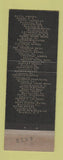Matchbook Cover - Hotel Whittier Haverhill MA