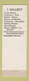 Matchbook Cover - Melvin Miller Match Collector Reading PA pinup WORN
