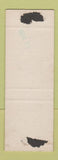 Matchbook Cover - Calumet Restaurant East Chicago IN SAMPLE WEAR