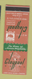 Matchbook Cover - Hotel Claypool Indianapolis IN