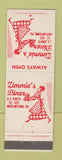 Matchbook Cover - Zimmie's Diner Mifflintown PA WEAR