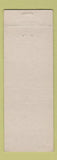 Matchbook Cover - Hi Way Inn Fergus Falls MN Shell oil gas