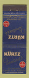 Matchbook Cover - Kurtz Furniture Company Cleveland?
