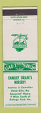 Matchbook Cover - Charley Drake's Nursery Union City GA