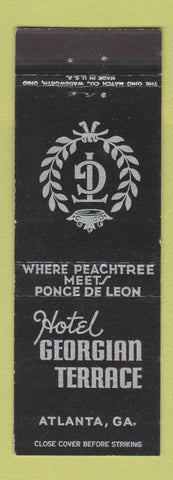 Matchbook Cover - Hotel Georgian Terrace Atlanta GA