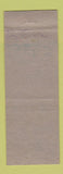 Matchbook Cover - Uptown Motor Court Fitzgerald GA