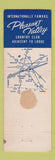 Matchbook Cover - Pleasant Valley Motor Lodge Sutton MA