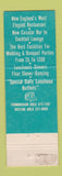 Matchbook Cover - Monticello Restaurant Framingham MA