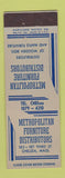 Matchbook Cover - Metropolitan Furniture Distributors Chelsea MA