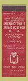 Matchbook Cover - Monarch Spring Manufacturing Worcester MA