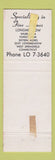 Matchbook Cover - Pioneer Valley Real Estate Longmeadow MA