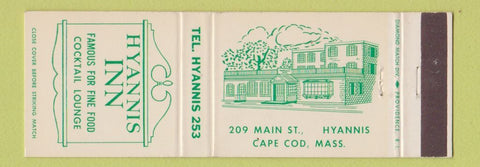 Matchbook Cover - Hyannis Inn MA