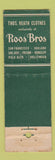 Matchbook Cover - Heath Clothes Island Club Treasure Island CA WEAR Fresno