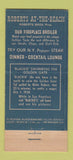 Matchbook Cover - Roberts Restaurant San Francisco CA 21 Strike Feature