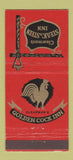 Matchbook Cover - Clearman's Steak n Stein Pico San Gabriel CA 21 Strike Feature