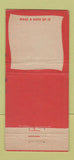 Matchbook Cover - MO Johnston Oil Field Service Odessa TX 21 Strike Feature
