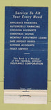 Matchbook Cover - Citizens Southern Nat Bank Atlanta GA WEAR 21 Strike Feature