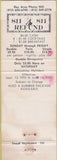 Matchbook Cover - Tahoe Tropicana Motel South Lake Tahoe CA WORN
