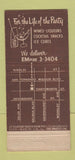 Matchbook Cover - Stagecoach Liquors Granada Hills CA 21 Strike Feature