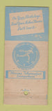 Matchbook Cover - John McClements Flowers Pittsburgh PA 21 Strike Feature