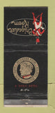 Matchbook Cover - Hotel New Washington Seattle WA 21 Strike Feature