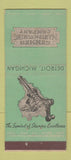 Matchbook Cover - Gemmer Manufacturing Detroit MI 21 Strike Feature