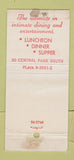 Matchbook Cover - Penthouse Club New York City WEAR 21 Strike Feature