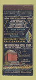 Matchbook Cover - President Hotel Atlantic City NJ WEAR 21 Strike Feature