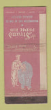 Matchbook Cover - The Strand Prime Rib Miami Beach FL WEAR 21 Strike Feature