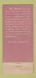 Matchbook Cover - The Strand Prime Rib Miami Beach FL WEAR 21 Strike Feature