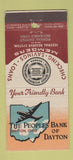 Matchbook Cover - Peoples Bank of Dayton OH 21 Strike Feature