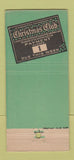 Matchbook Cover - June Building Savings Loan Cincinnati OH 21 Strike Feature