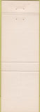 Matchbook Cover - A and A Bail Bonds Vista CA