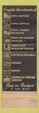 Matchbook Cover - Godfrey's Home Auto Supply New Haven CT Goodwill Tires